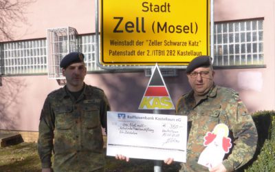 Zeller Senioren spenden für Bundeswehrfamilien – Anerkennung für den hervorragenden Dienst unserer Soldatinnen und Soldaten