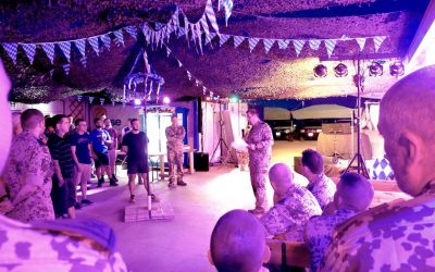 Den Einsatz für einen Moment vergessen – Kontingentfest für die Soldatinnen und Soldaten in Erbil