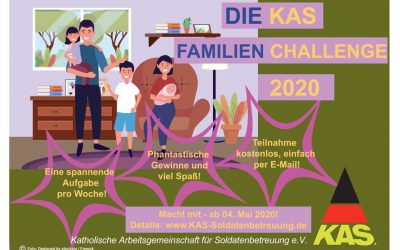 Die KAS Familien Challenge 2020 für Bundeswehrfamilien – Jetzt kostenfrei mitmachen!