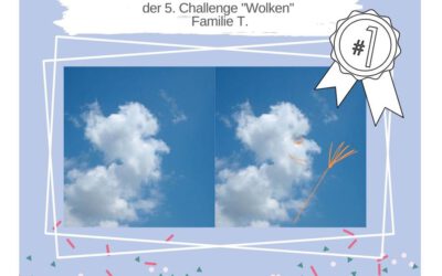 KAS Familien Challenge 2020: Die Sieger der 5. Challenge „Wolken“ stehen fest!