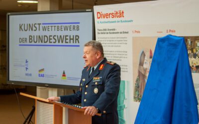 Kunstwettbewerb der Bundeswehr: Digitale Ausstellungshalle eröffnet und neues Thema vorgestellt