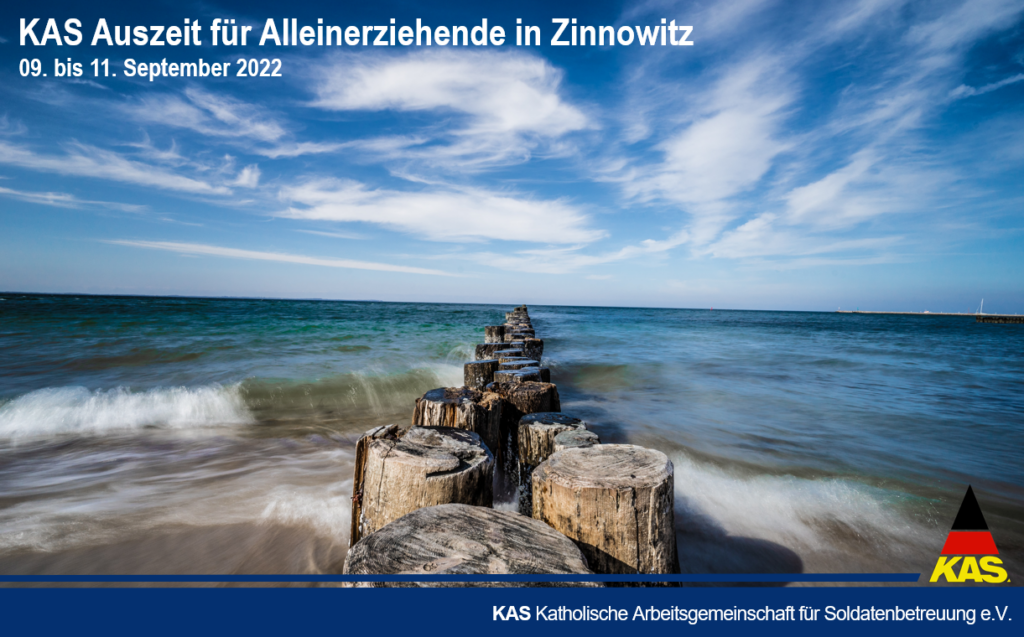 Die Anmeldung für die KAS Auszeit für Alleinerziehende 2022 in Zinnowitz ist ab sofort möglich.