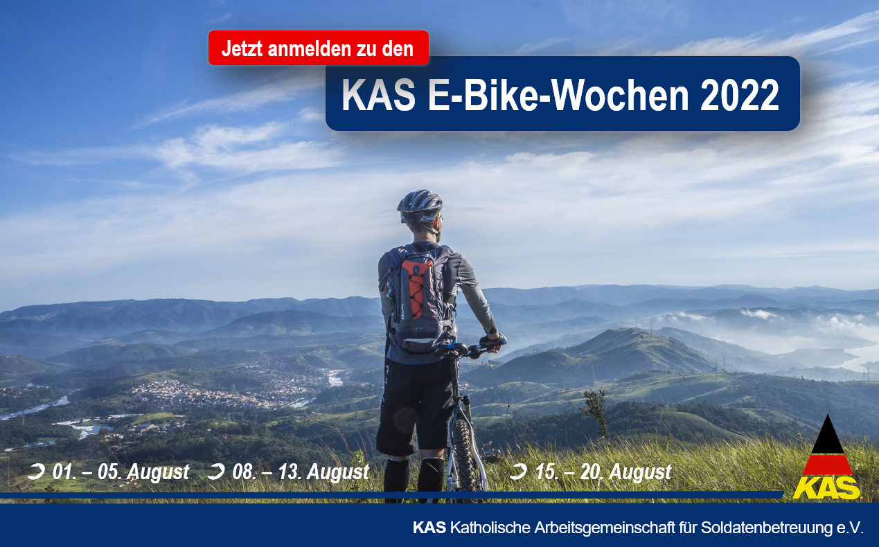 Die KAS E-Bike-Wochen 2022 finden in drei Durchgängen im August 2022 statt.