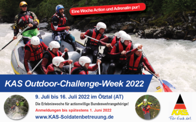 Nervenkitzel garantiert – Auf zur KAS Outdoor-Challenge-Week 2022!