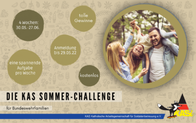 Die KAS Sommer-Challenge 2022 für Bundeswehrfamilien – mit Teamwork zum Erfolg!