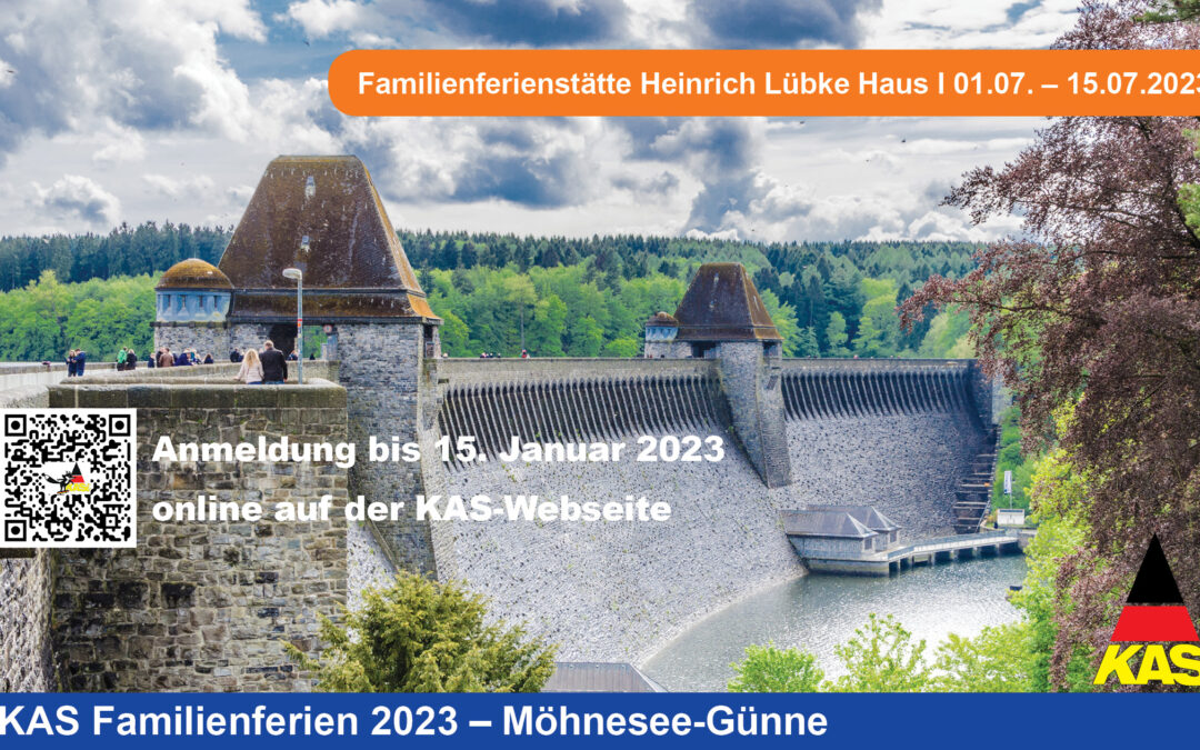 KAS Familienferien 2023 I Möhnesee-Günne I Abwechslung genießen am Möhnesee