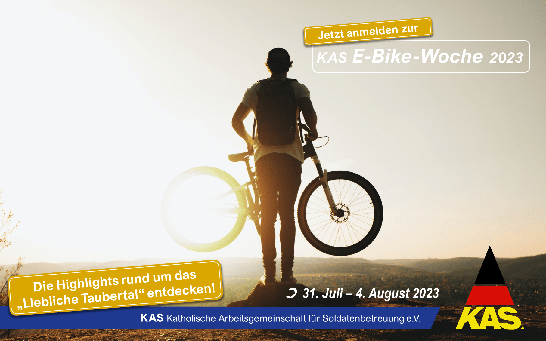KAS E-Bike-Woche 2023: Herzliche Einladung