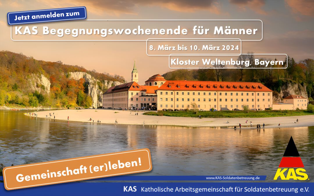 KAS Begegnungswochenende für Männer im Kloster Weltenburg