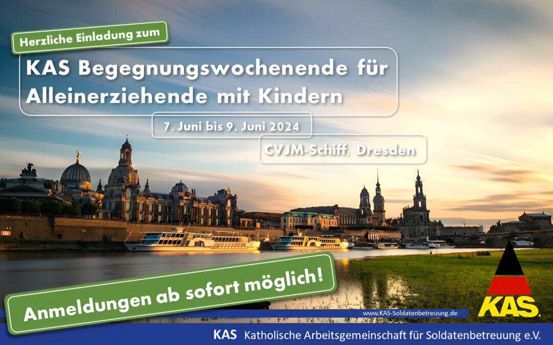 KAS Begegnungswochenende 2024 für Alleinerziehende mit Kindern in Dresden