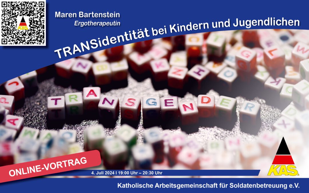 Online-Vortrag: „Transidentität bei Kindern und Jugendlichen“ am 04.07.2024