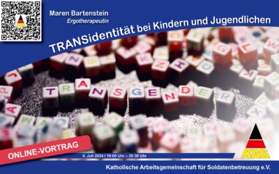 Online-Vortrag „Transidentität bei Kindern und Jugendlichen“ am 4. Juli 2024