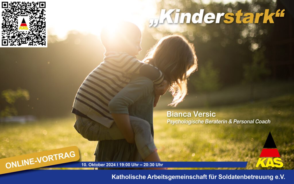 KAS Online-Vortrag am 10. Oktober zum Thema "Kinderstark" - Jetzt anmelden!