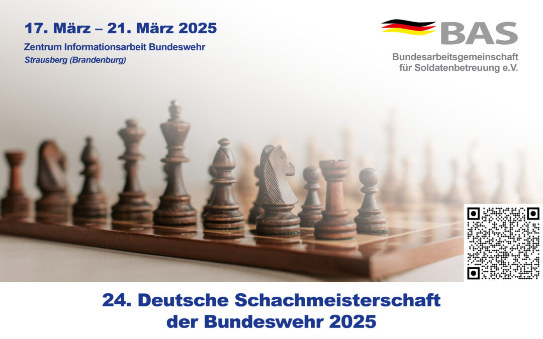 24. Deutsche Schachmeisterschaft der Bundeswehr in den Startlöchern