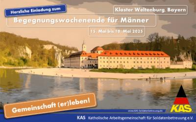 Begegnungswochenende für Männer 2025 im Kloster Weltenburg